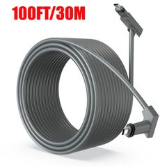 Καλώδιο Διασύνδεσης - Replacement Cable For Starlink Rectangular Satellite V2 Starlink Cable Extension With End Caps Starlink Accessories Waterproof Gray 100FT/30M 26AWG Wire ( Κωδ. 1-PER0017 )