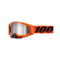 ΜΑΣΚΑ RACECRAFT 2 GOGGLES BLACK-ORANGE MIRROR | 100%