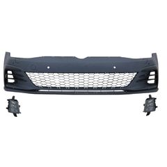 Μπροστινός Προφυλακτήρας Για VW Golf VII (7.5) 17-20 Facelift Με Led Προβολείς Ομίχλης GTI Look & Μάσκα