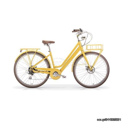 ΠΟΔΗΛΑΤΟ ΗΛΕΚΤΡΙΚΟ MBM LA RUE 28'' 7Ah 272WH ΓΥΝΑΙΚΕΙΟ-Yellow