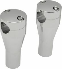 Κωδ.303533 DRAG SPECIALTIES καβαλέτα τιμονιού 25,4mm +10cm 57-6001A-SC 2τεμ ασημί τηλ.215-215-8211