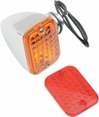 ---Κλειστά έως 21/8/2026--- DRAG SPECIALTIES marker light πίσω 163072 Amber Red 1τεμ