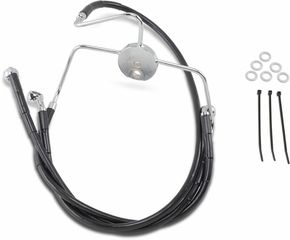 Κωδ.303668 DRAG SPECIALTIES σωληνάκια φρένου υψηλής εμπρός Extended 644410-2BLK 1τεμ τηλ.215-215-8211