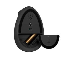 Logitech - Lift Left Vertical Ergonomic Mouse, Graphite Black / Computers-thumb-2