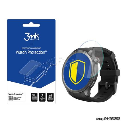 3mk Watch Protection™ hybrid glass v. FlexibleGlass Lite on Amazfit Balance