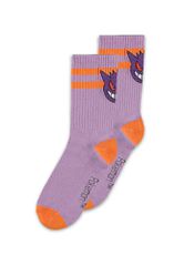 Pokemon Socks 2-Pack Heads Grey 35-38-thumb-3