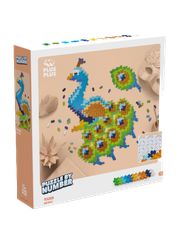 Plus-Plus - Puzzle By Number Peacock 800pcs - (3931) / Toys