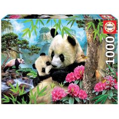 Educa - 1000 pcs - Morning Panda Puzzle (017995) / Toys
