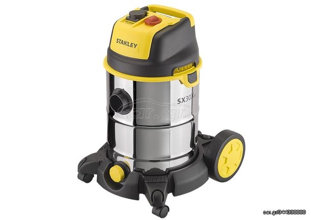 Stanley SXVC30XTDE Black, Stainless steel, Yellow 1600 W