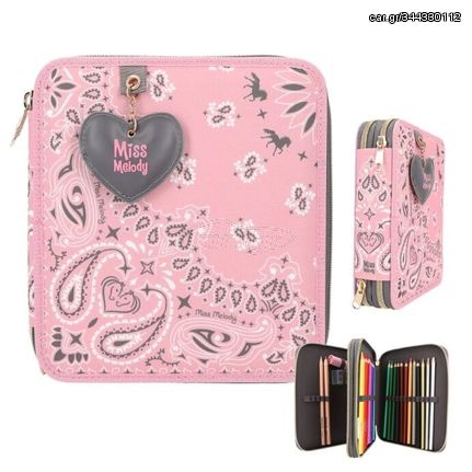 Miss Melody - Double Pencil Case BANDANA ( 0412766 ) / Toys