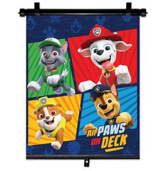 ΚΟΥΡΤΙΝΑΚΙ ΗΛΙΟΠΡΟΣΤΑΣΙΑΣ ΣΕ ΡΟΛΟ PAW PATROL BOY 36x45cm ΓΙΑ ΠΛΑΙΝΟ ΤΖΑΜΙ/ΠΙΣΩ ΠΑΡΜΠΡΙΖ ΑΜΙΟ - 1 ΤΕΜ.