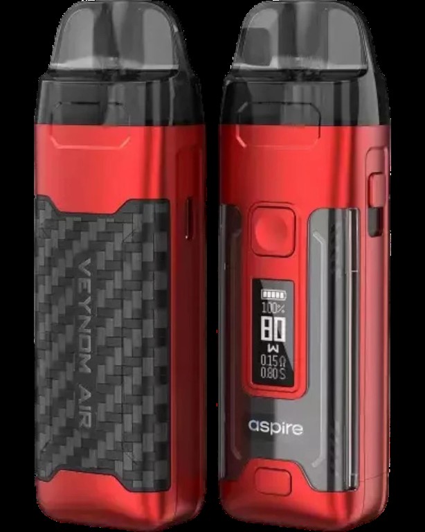 Aspire Veynom Pod Kit 2ml Carbon Red
