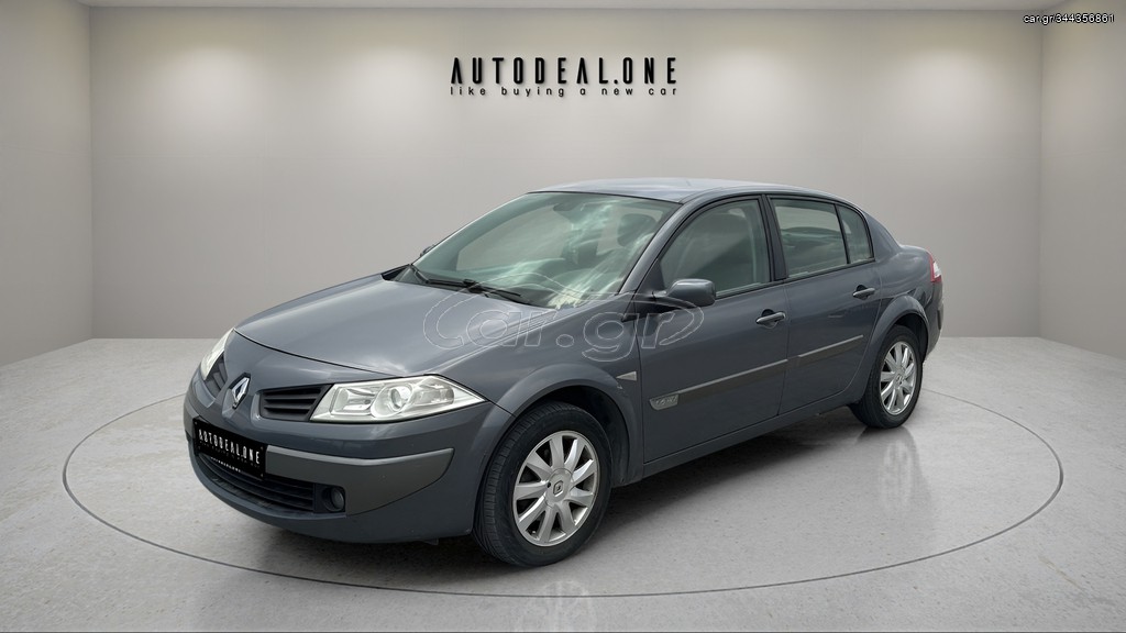 Renault Megane 2006 1598cc 97hp Αέριο(LPG) - Βενζίνη