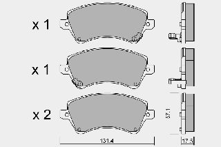 ΔΙΣΚΟΦΡΕΝΑ COROLLA 2002- VVTI  BPTO1009