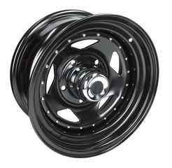 ΖΑΝΤΕΣ ΣΙΔΕΡΕΝΙΕΣ ΜΑΥΡΕΣ JEEP WRANGLER - CHEROKEE 5X114.3 15X10/ -50 OFFSET ΓΙΑ YJ - TJ - XJ -KJ ***ΛΑΔΑΣ4Χ4***