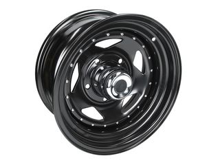 ΖΑΝΤΕΣ ΣΙΔΕΡΕΝΙΕΣ ΜΑΥΡΕΣ JEEP WRANGLER - CHEROKEE 5X114.3 15X10/ -50 OFFSET ΓΙΑ YJ - TJ - XJ -KJ ***ΛΑΔΑΣ4Χ4***