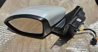 PEUGEOT 2008 2020-2024,ΚΑΘΡΕΠΤΗΣ ΑΡΙΣΤΕΡΟΣ ΗΛΕΚΤΡΙΚΟΣ ΑΝΑΚΛΕΙΝΩΜΕΝΟΣ (10 ΚΑΛΩΔΙΑ,1 ΦΥΣΑ) ΜΕ LED,ΦΩΣ ΑΣΦΑΛΕΙΑΣ ΓΝΗΣΙΟΣ ΜΕΤΑΧΕΙΡΙΣΜΕΝΟΣ ΛΕΥΚΟΣ ΠΕΡΛΑ-thumb-1