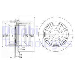DELPHI ΔΙΣΚΟΠΛΑΚΕΣ (1τεμ.) DELPHI BG3419