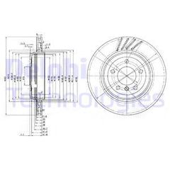 DELPHI ΔΙΣΚΟΠΛΑΚΕΣ (1τεμ.) DELPHI BG3831