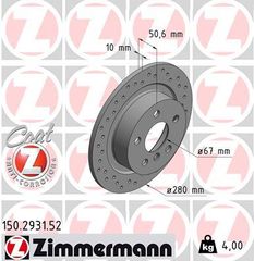 ZIMMERMANN ΔΙΣ/ΚΕΣ ΤΡΥΠΗΤΕΣ SPORT MINI ZIMMERMANN 150.2931.52