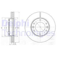 DELPHI ΔΙΣΚΟΠΛΑΚΕΣ (1τεμ.) DELPHI BG4296