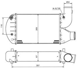 NRF ΨΥΓΕΙΑ INTERCOOLER LANCIA NRF 30031