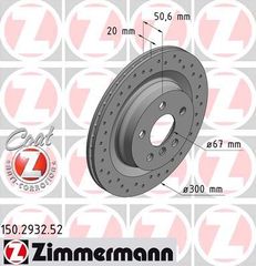 ZIMMERMANN ΔΙΣ/ΚΕΣ ΤΡΥΠΗΤΕΣ SPORT  BMW ZIMMERMANN 150.2932.52