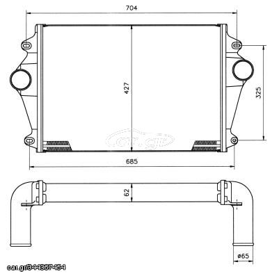 NRF ΨΥΓΕΙΑ INTERCOOLER MAN NRF 30036