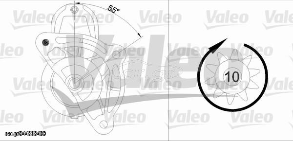 VALEO ΜΙΖΑ NISSAN VALEO 433323