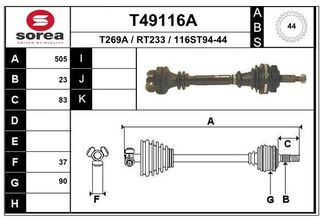 EAI ΗΜΙΑΞΟΝΙΟ EAI T49116A