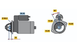BOSCH ΜΙΖΑ PEUGEOT BOSCH 0986011110
