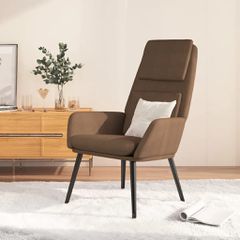 Πολυθρόνα Relax Καφέ Υφασμάτινη 341315