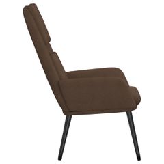 Πολυθρόνα Relax Καφέ Υφασμάτινη 341315-thumb-3