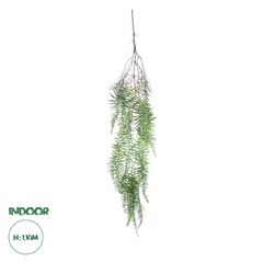 GloboStar® Artificial Garden ASPARAGUS HANGING PLANT 20619 Τεχνητό Διακοσμητικό Κρεμαστό Φυτό Σπαράγγι Υ110cm