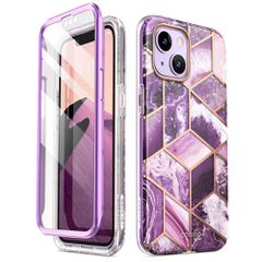 Supcase Cosmo iPhone 14 Plus Case - Pink Marble-thumb-0