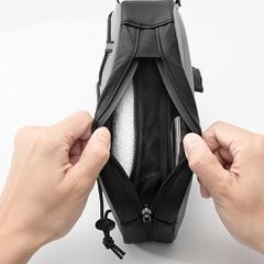 Rockbros 3012010901 bicycle frame bag 0.9 l - silver-thumb-1