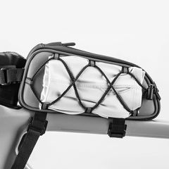 Rockbros 3012010901 bicycle frame bag 0.9 l - silver-thumb-2