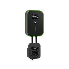 GREEN CELL WALLBOX EV POWERBOX 22KW WITH SOCKET & RFID