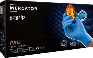 ΓΑΝΤΙΑ ΝΙΤΡΙΛΙΟΥ MERCATOR GOGRIP ΣΕ ΜΠΛΕ ΧΡΩΜΑ LARGE (L) ΑΜΙΟ - 50 ΤΕΜ.