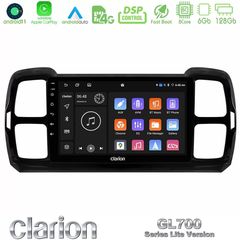Clarion GL700 Lite Series Citroen DS5 Aircross 2017-2021 8Core Android11 6+128GB Navigation Multimedia Tablet 9″ Με Carplay & An