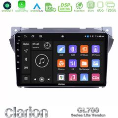Clarion GL700 Lite Series Suzuki Alto & Nissan Pixo 8Core Android11 6+128GB Navigation Multimedia Tablet 9″ Με Carplay & Android
