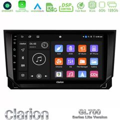 Clarion GL700 Lite Series 8Core Android11 6+128GB Seat Arona/Ibiza Navigation Multimedia Tablet 9" Με Carplay & Android Auto