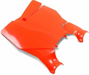 Κωδ.308357 UFO number plate πλαστικό KT04080-FFLU fluorescent-πορτοκαλί Τεμάχιο τηλ.215-215-8211