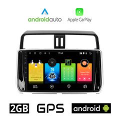 TOYOTA LANDCRUISER (μετά το 2019) Android οθόνη αυτοκίνητου 2GB με GPS WI-FI (ηχοσύστημα αφής 10" ιντσών OEM Android Auto Apple Carplay Youtube Playstore MP3 USB Radio Bluetooth Mirrorlink εργοστασιακ