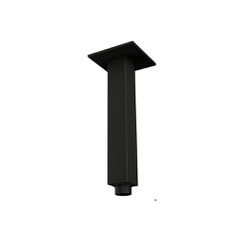 Βραχίονας Ντουζ Οροφής Τετράγωνος 15 cm Black matt 15106