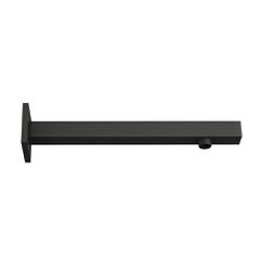 Βραχίονας Ντουζ Τετράγωνος 30 cm Black matt 15104