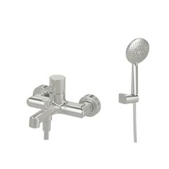 Orabella Terra Brushed Nickel - Μπαταρία Λουτρού 10315