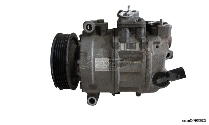 Συμπιεστής A/C (Κομπρέσορας) VW GOLF Hatchback / 3dr 2004 - 2008 ( Mk5 ) 1.4 16V  ( BCA  ) (75 hp ) Βενζίνη #VNK220