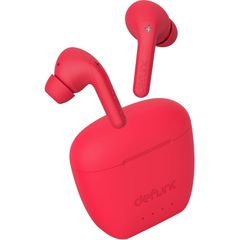 Defunc True Audio Bluetooth Ασύρματα Ακουστικά με Θήκη Φόρτισης - Κόκκινο