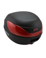 STR Βαλίτσα 0866B 32lt Black/Red